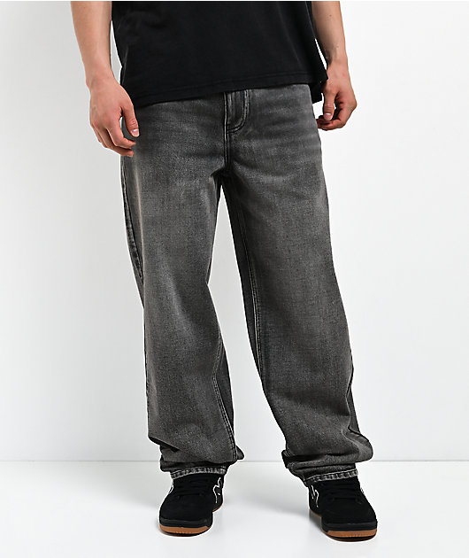 Empyre Infect Grey Wash Loose Skate Jeans