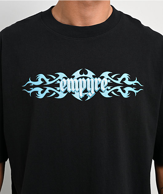 Empyre Into Nation Black Boxy T-Shirt