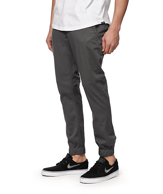 Empyre Jag Charcoal Twill Jogger Pants