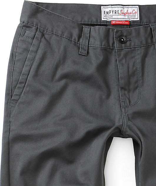 Empyre Jag Charcoal Twill Jogger Pants