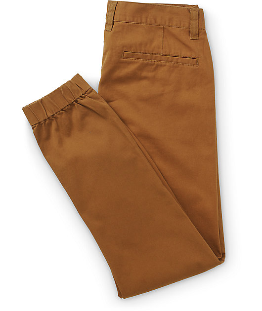 Empyre Jag pantalones chinos joggers de tela asargada