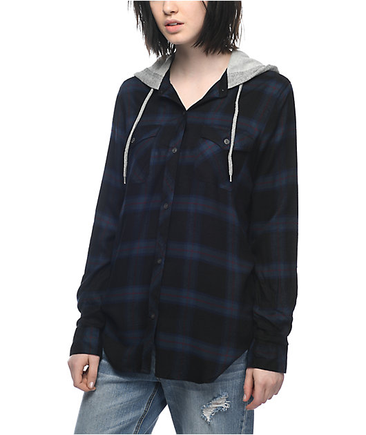 empyre hooded flannel