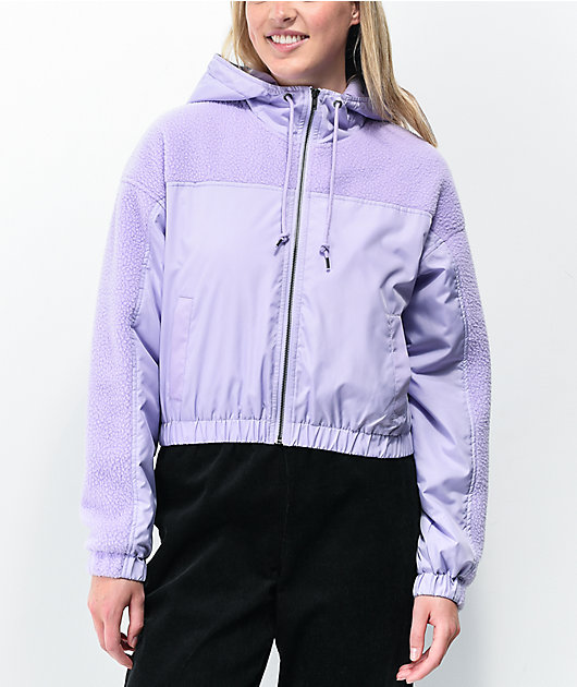 Empyre Janice Lavender Windbreaker Jacket Zumiez