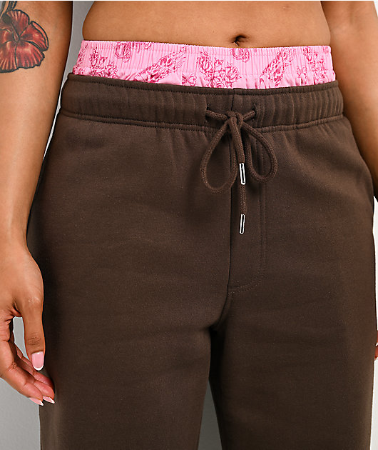Empyre Janis Volcanic Brown Sweatpants