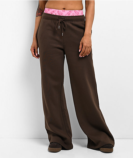 Empyre Janis Volcanic Brown Sweatpants