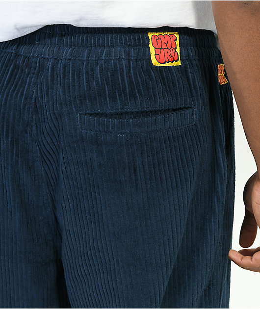 Empyre Johnny Blue Elastic Waist Corduroy Skate Pants | Zumiez