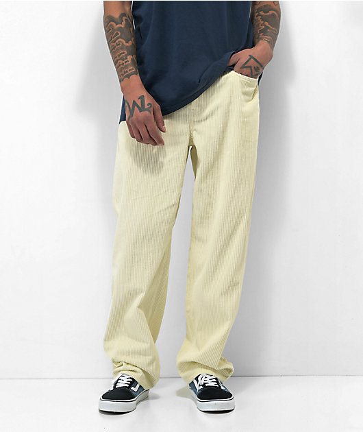 Empyre Jumbo Corduroy Cream Skate Pants Zumiez