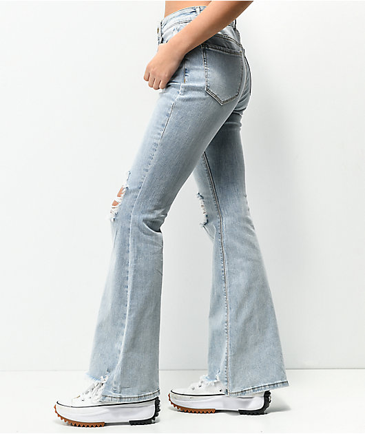 Empyre Kaytee Flare Distressed Jeans