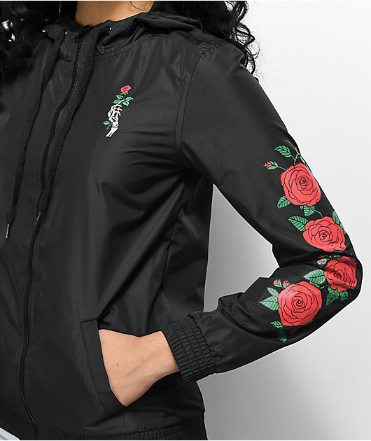 Empyre Keana Rose chaqueta cortavientos en negro