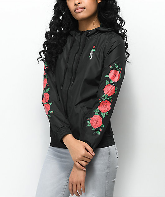 Empyre Keana Rose chaqueta cortavientos en negro