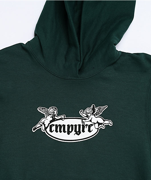Empyre Kids Cherub Taggers Green Hoodie