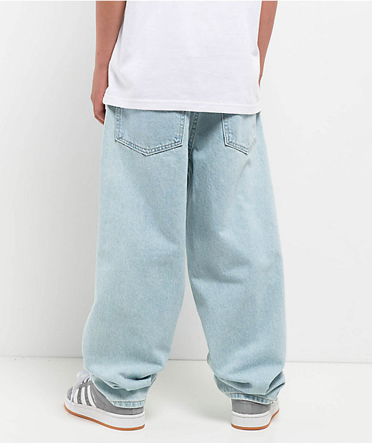 Empyre Kids Colby Light Blue Ultra Loose Denim Skate Jeans