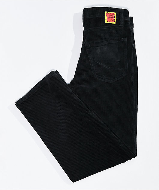 Empyre Kids Corduroy Black Loose Fit Skate Pants