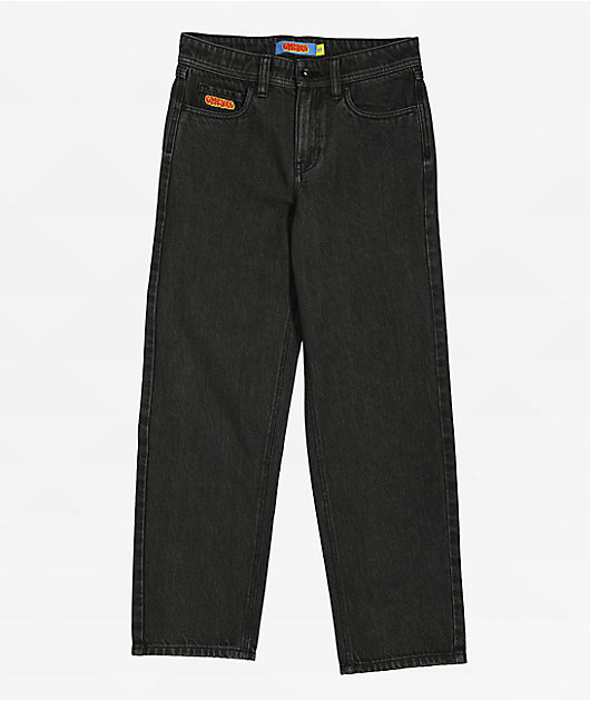Empyre Kids Deck Black Loose Fit Skate Jeans