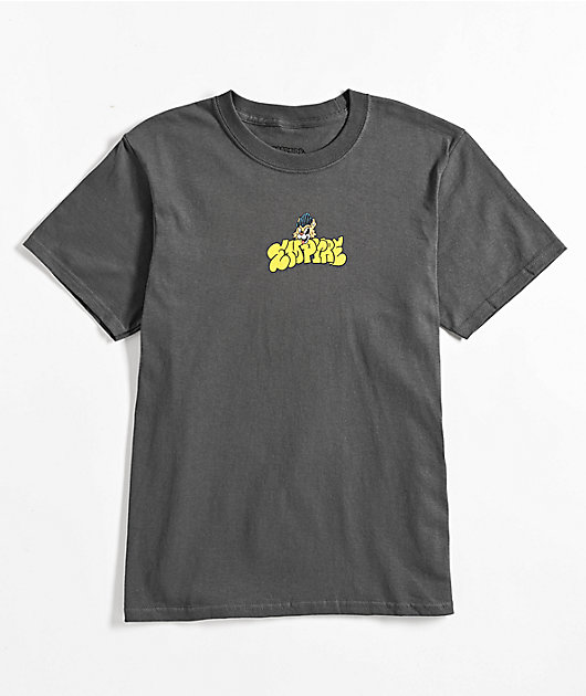 Empyre Kids Graffiti Cat Grey T-Shirt | Zumiez