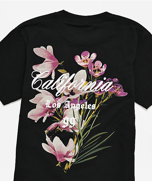 Empyre Kids LA Floral Black T-Shirt