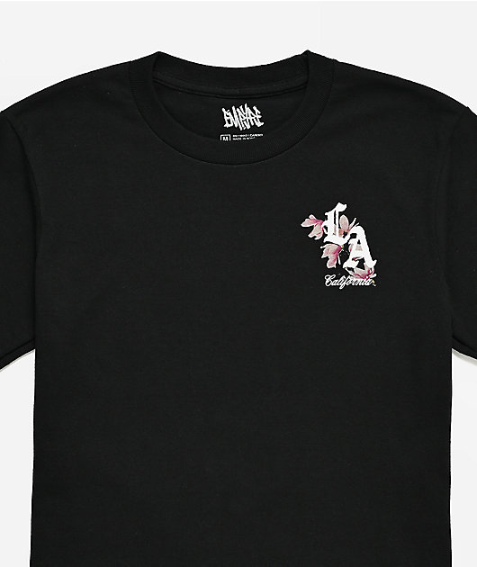 Empyre Kids LA Floral Black T-Shirt