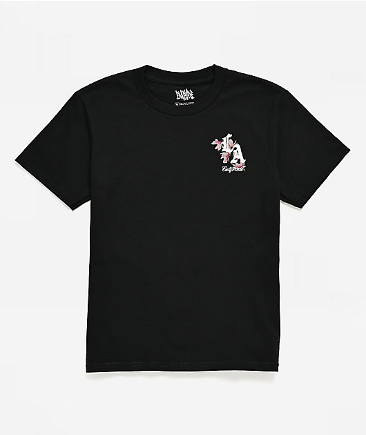 Empyre Kids LA Floral Black T-Shirt