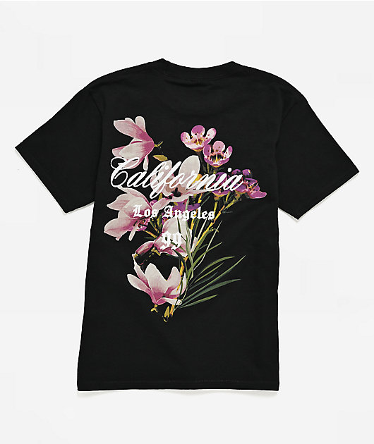 Empyre Kids LA Floral Black T-Shirt