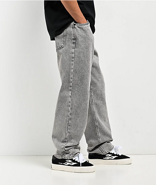 Empyre Kids Loose Fit Grey Scramble Skate Jeans Zumiez