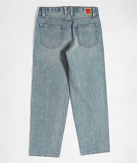 Empyre Kids Ollie Blue Wash Loose Fit Skate Jeans