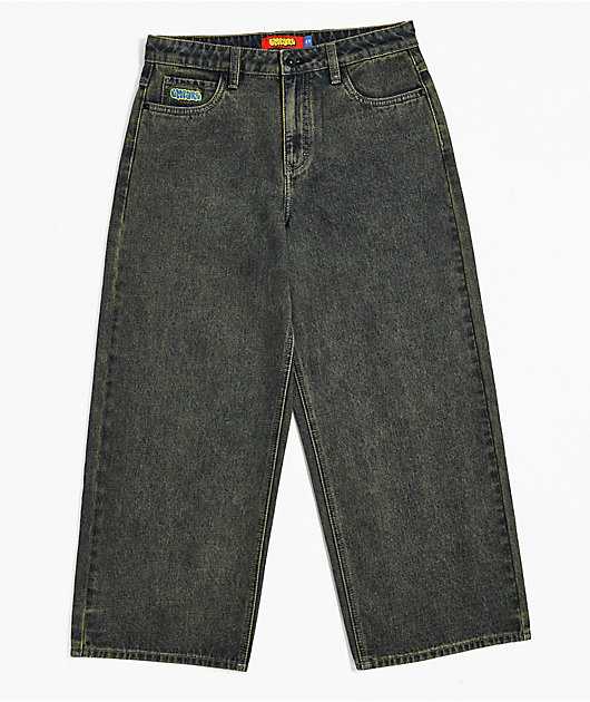 Empyre Kids Palomino Blue Wash Ultra Wide Skate Jeans