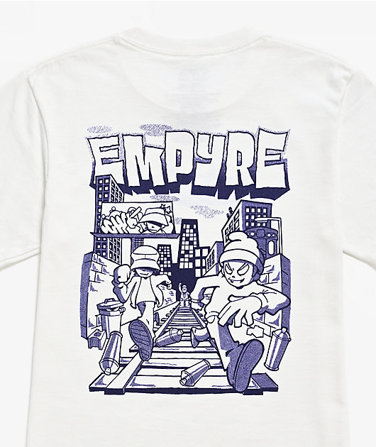 Empyre Kids Runners White T-Shirt
