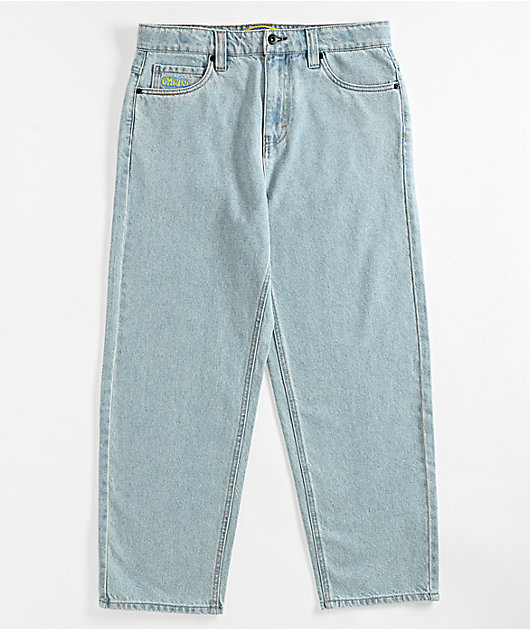 Empyre Kids SK8 Ultra Loose Fit Colby Light Blue Denim Skate Jeans