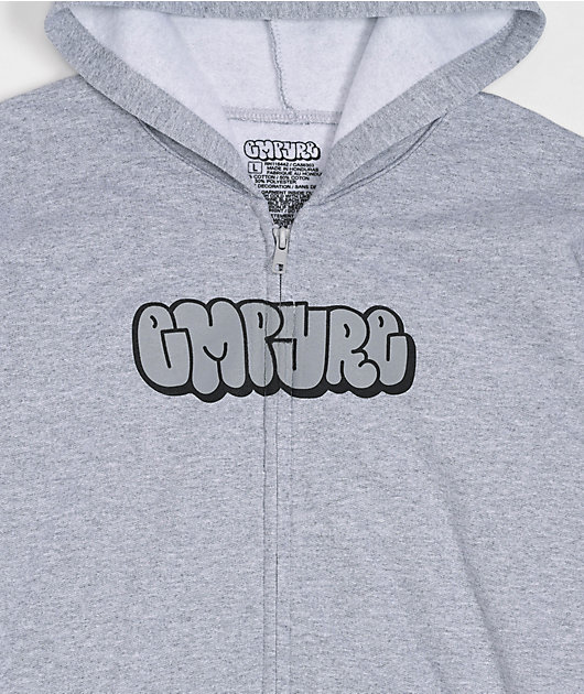 Empyre Kids Yolked Grey Zip Hoodie
