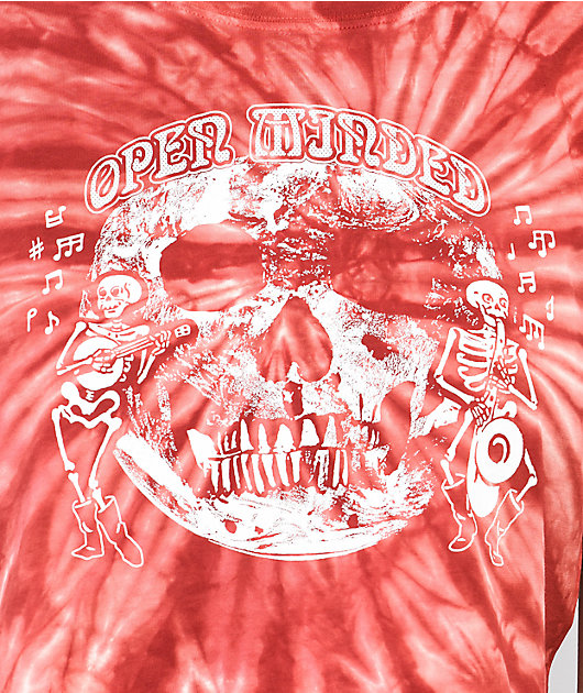 Empyre Kipsy Open Minded Tie dye rojo camiseta corta
