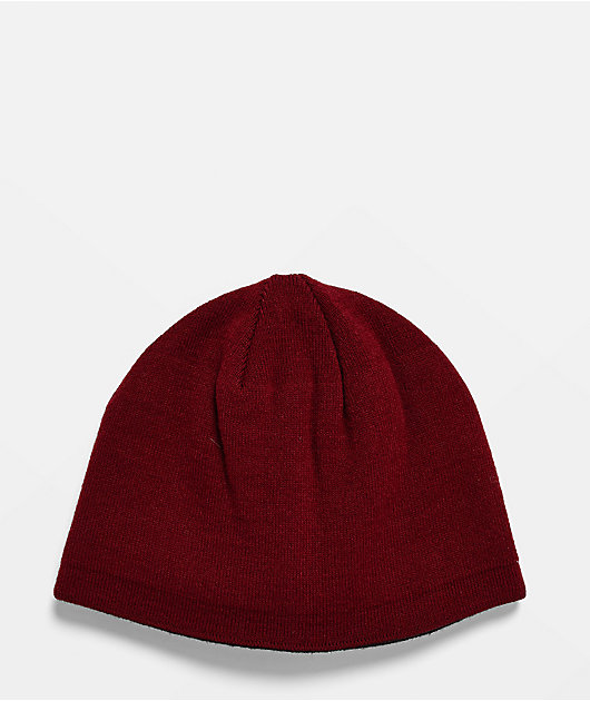 Empyre Koda Black & Pomegranate Reversible Skully Beanie