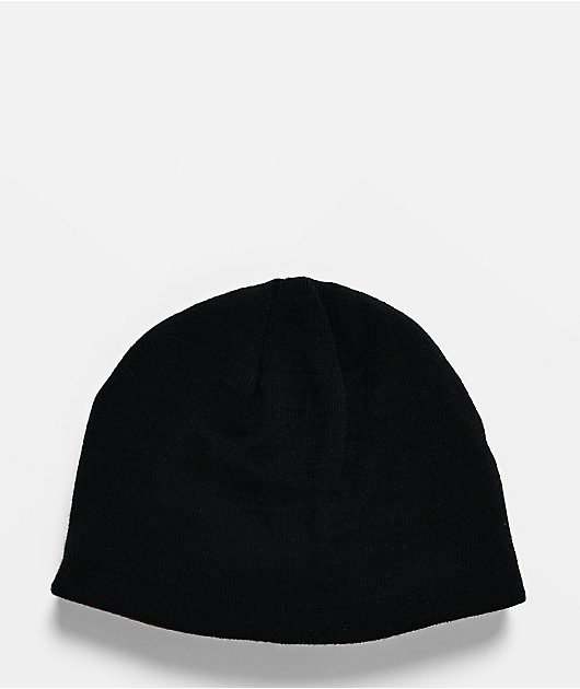 Empyre Koda Black & Pomegranate Reversible Skully Beanie