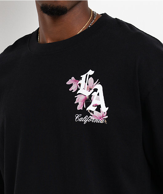 Empyre LA Floral Black T-Shirt