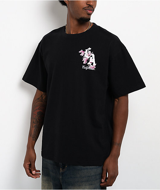 Empyre LA Floral Black T-Shirt
