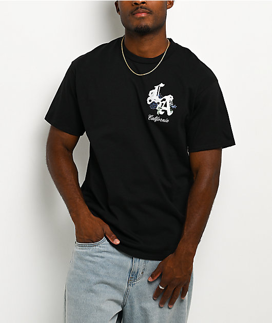 Empyre LA Floral Black T-Shirt