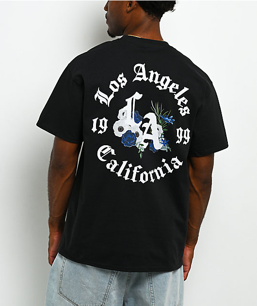 Empyre LA Floral Black T-Shirt