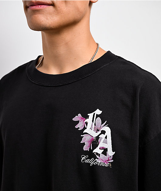 Empyre LA Floral Black T-Shirt