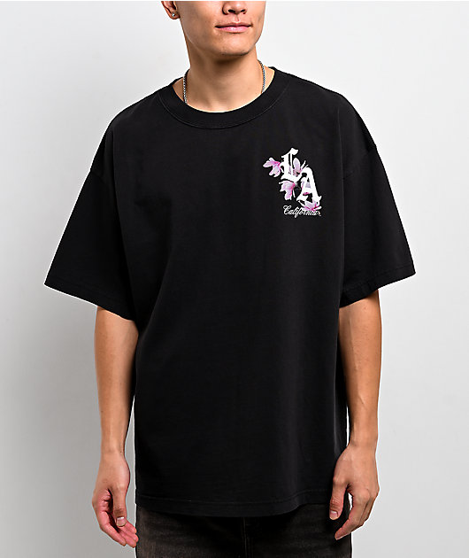 Empyre LA Floral Black T-Shirt