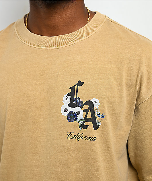 Empyre LA Floral Vintage Sand T-Shirt