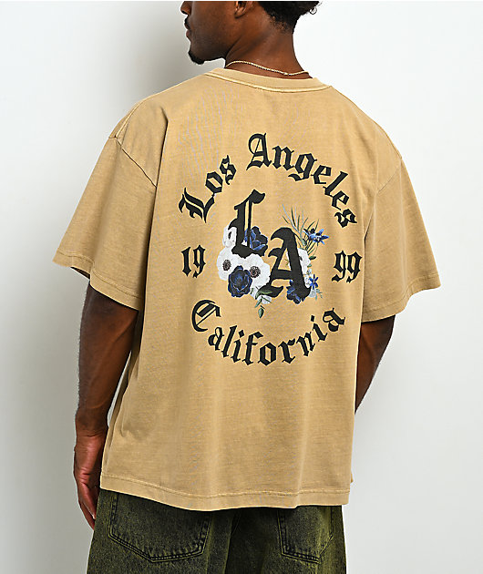 Empyre LA Floral Vintage Sand T-Shirt