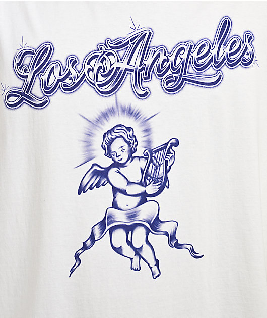 Empyre La Cherub Ballpoint White Boxy T-Shirt