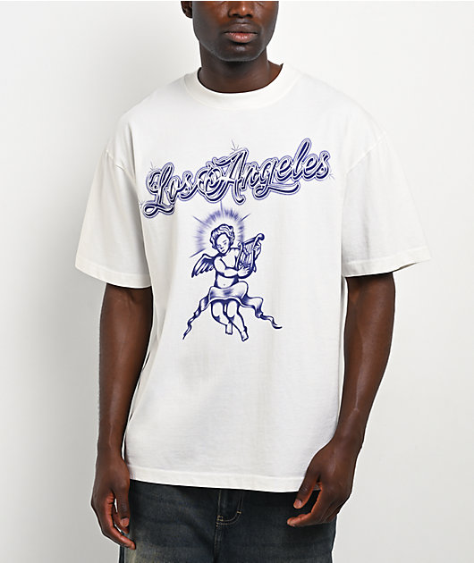 Empyre La Cherub Ballpoint White Boxy T-Shirt