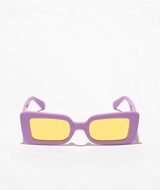 Empyre Lana Lavender & Yellow Sunglasses