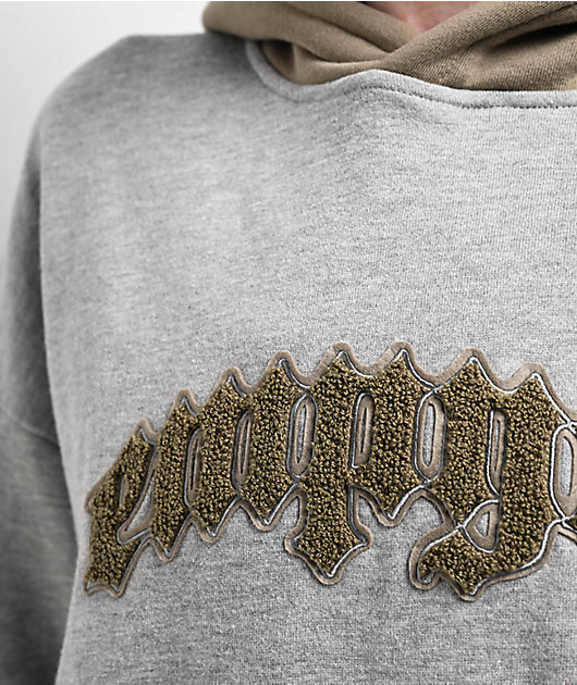 Empyre Lane Patch Grey Hoodie