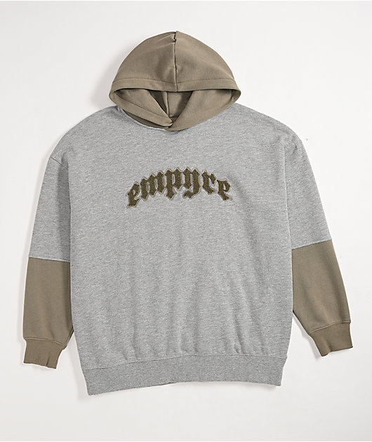 Empyre Lane Patch Grey Hoodie