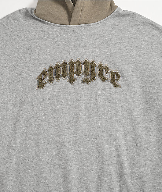 *p(R)ojectR® Simply Logo Patchi Hoodie Empyre Lane Patch Grey Hoodie | Zumiez