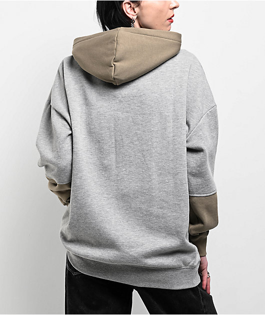 Empyre Lane Patch Grey Hoodie | Zumiez