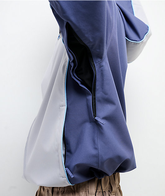 Empyre Langley Blue & Grey 10K Snowboard Jacket