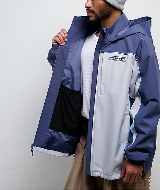 Empyre Langley Blue & Grey 10K Snowboard Jacket