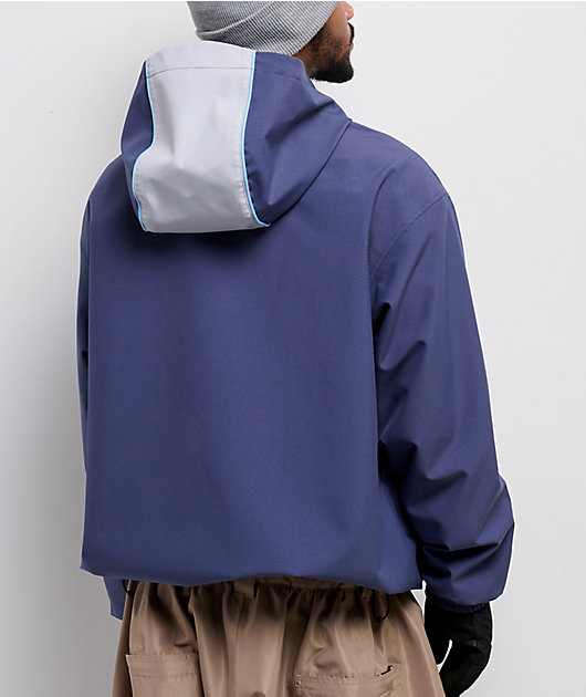 Empyre Langley Blue & Grey 10K Snowboard Jacket